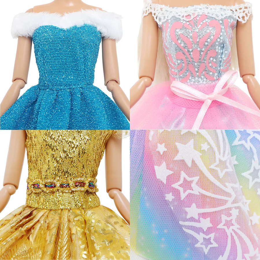 Barbie Abendkleid, Puppenkleidung Accessoires - Bild 1