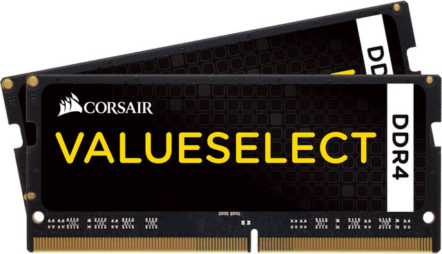 Corsair Value Select DDR4 SO DIMM 260-PIN Arbeitsspeicher 16 GB 2133 MHz PC4-17000 CL15 1.2 V Schwarz - Bild 1
