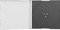 MediaRange CD Slimcase Schutzhülle in Schwarz (100 Stück) - Bild 1