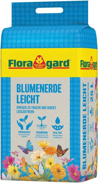 Floragard Blumenerde Leicht, 25 l - Bild 1