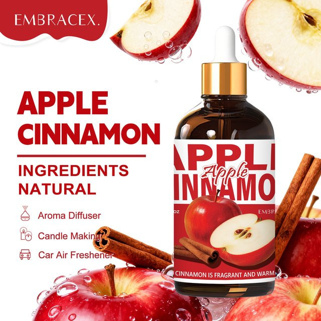 Embracex Ätherisches Apfel-Zimt-Öl, 100 ml - Bild 1