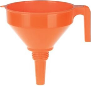 Pressol Trichter aus Kunststoff in Orange, Durchmesser: 16 cm, Volumen: 1,3 l - Bild 1