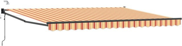 vidaXL Elektrische Ausziehbare Markise Mehrfarbig B: 4 m, T: 3 m - Bild 1