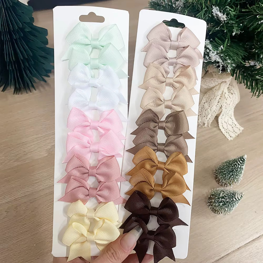 HAHAYL Haar Clips, Bowknot, Kinder - Bild 2