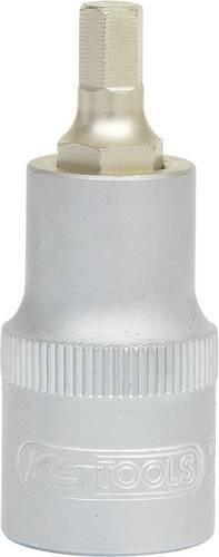 KS Tools Bit-Stecknuss Innensechskant kurz 7/32 Zoll in Silber aus Edelstahl - Bild 1