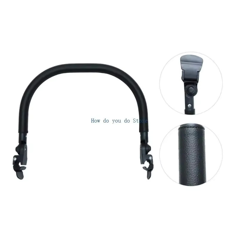 19QF Multifunktionale und verstellbare Armlehne für Yoyo-Babysing Kinderwagen, Farbe: Schwarz - Bild 3