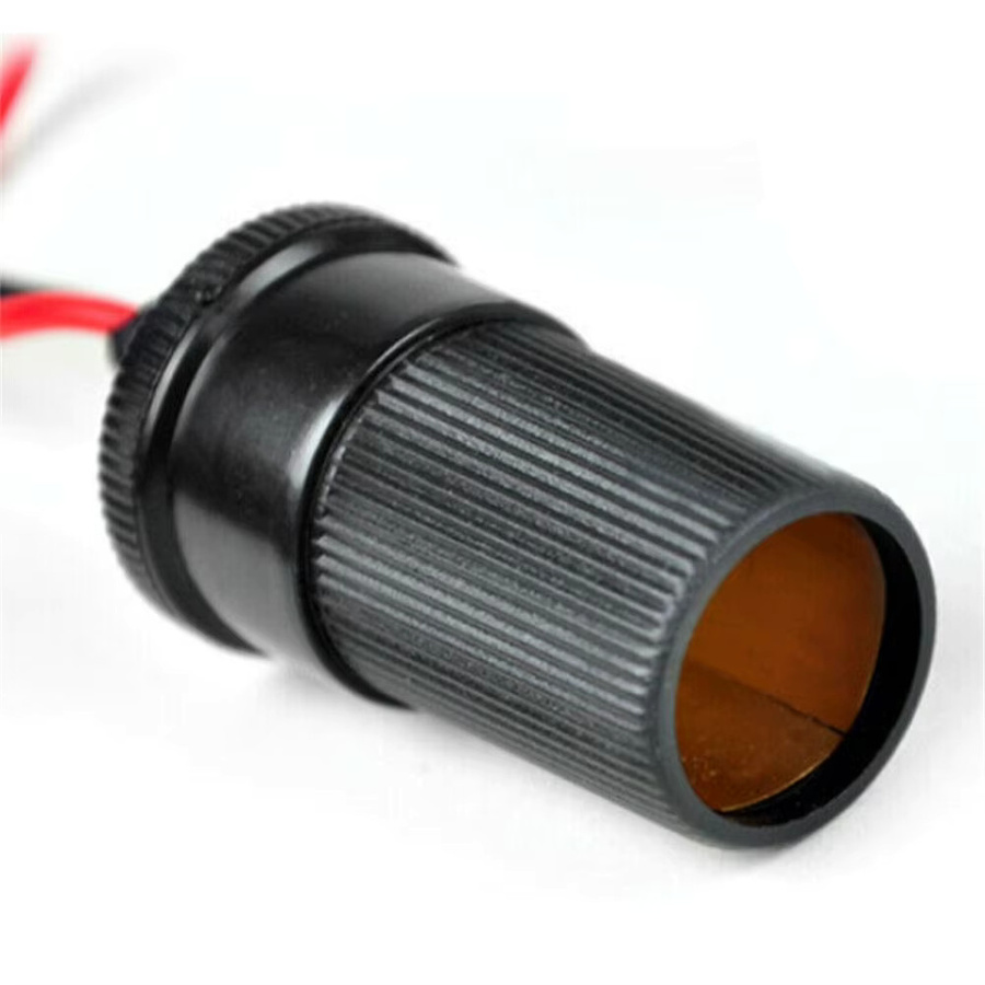 NIGHTKIST 12V Zigarettenanzünder Adapter mit Batterie-Klemmen für Auto, Lkw und Motorrad - Bild 4