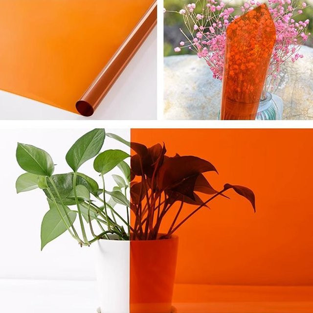 Selbstklebende Fensterfolie AutoPartGlobal Mehrfarbig Transparent als Sonnenschutz aus Vinyl, B/H: 30 x 100 cm - Bild 1