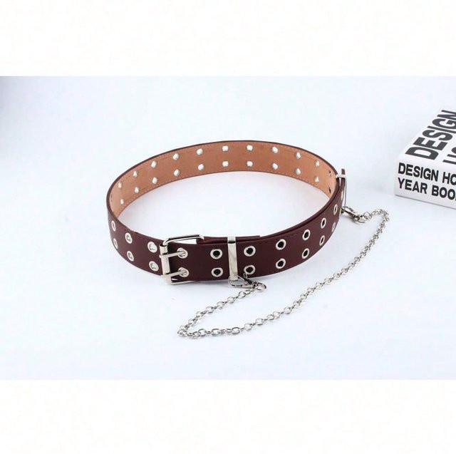 Punk-Gürtel Lanyard, bunt, Damen - Bild 1