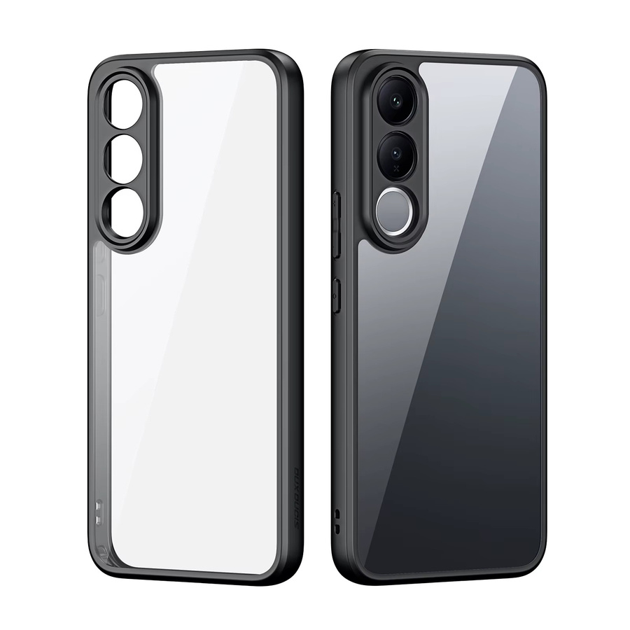 DUX DUCIS Transparente Anti-Sturz-Handyhülle für Vivo V70 FE X300s X300 Ultra mit TPU- und Acryl-Rückseite - Bild 1