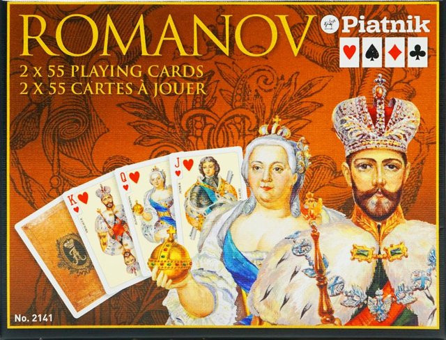 Piatnik Lux Romanow, Spielkarten, Kunststoff, Bunt / Mehrfarbig - Bild 1
