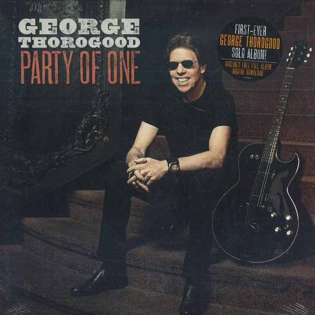 George Thorogood Party Of One LP Schallplatte von Rounder Records Rock Vinyl - Bild 1