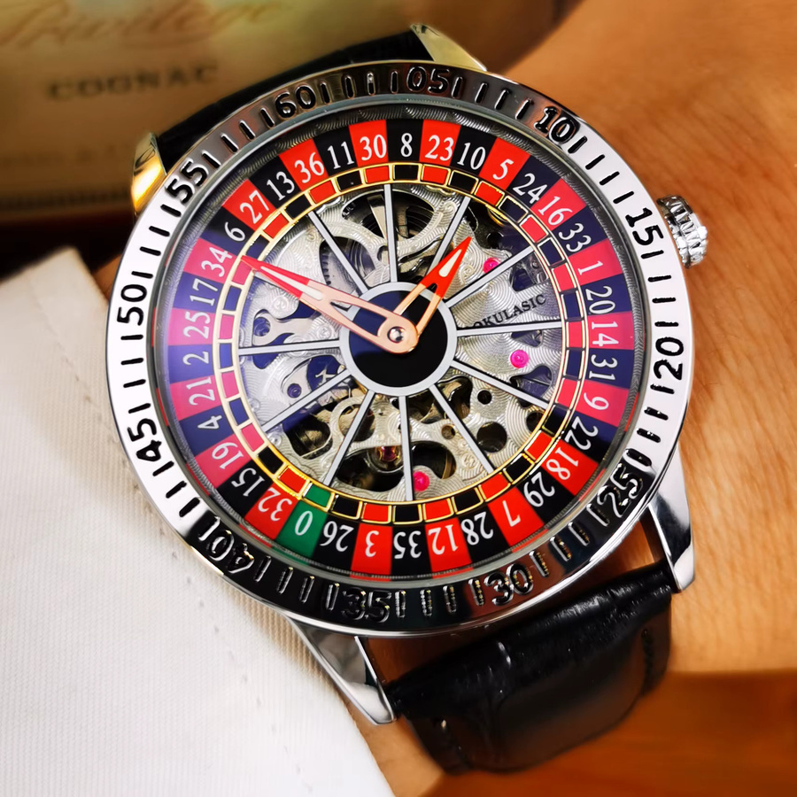 AOKULASIC Armbanduhr, Automatik, Edelstahl, Herren - Bild 3