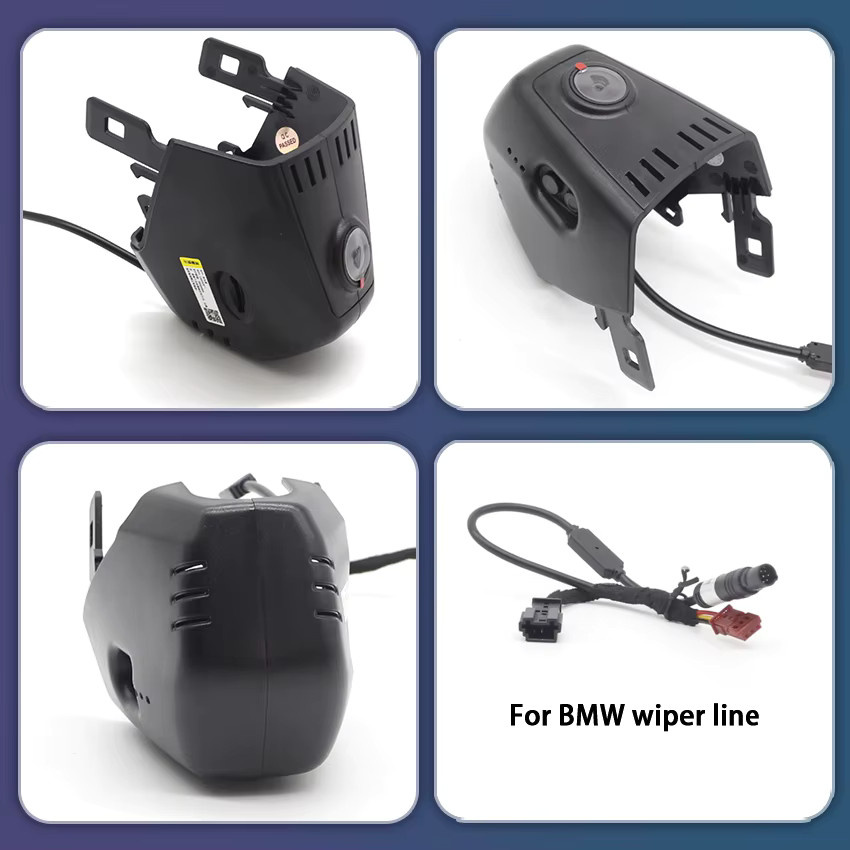 HESHECAM 4K UHD Dashcam in Schwarz für BMW 5er Serie G30 G31 G38 sowie G11 G12 G32 M5 F90 - Bild 3