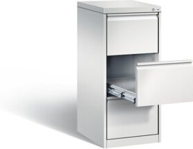 C+P Karteischrank Acurado in Lichtgrau, H: 104,5 cm, B: 43,3 cm, T: 59,0 cm - Bild 1