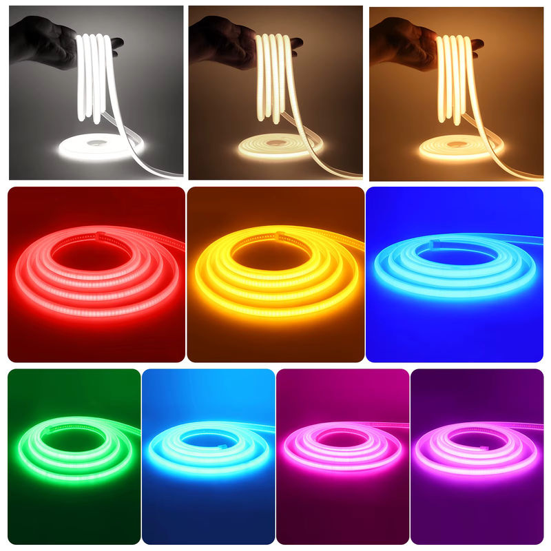HEGEHE COB LED Neon Band Licht, wasserdichtes RGB LED Flexband für Outdoor und Wohnkultur, 220V, Multicolour - Bild 3