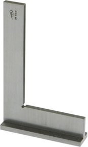 Helios Reisser Anschlagwinkel D 875/0 aus rostfreiem Edelstahl, Farbe: Silber, B/H: 100 x 70 mm - Bild 1