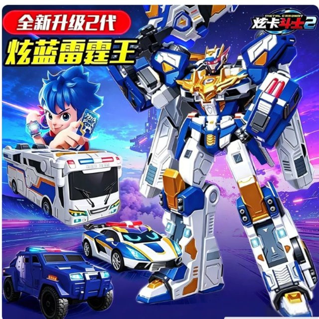 Shuanka Warrior 3 Transformationsroboter, Fahrzeuge, ab 6 Jahren - Bild 1