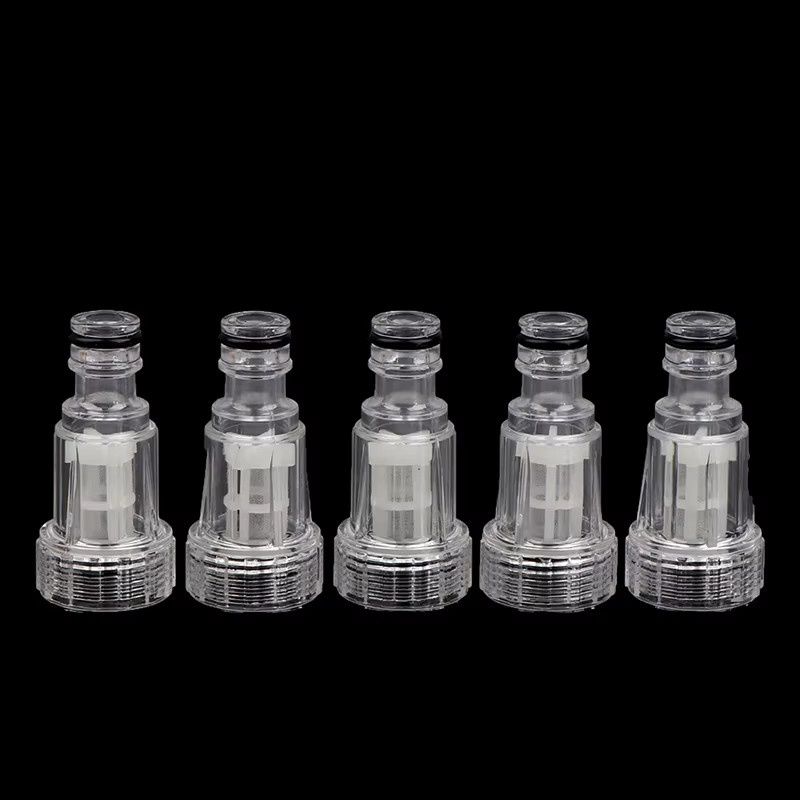 Wasserfilter Anschluss für Hochdruck-Autowaschmaschinen aus Kunststoff, transparent, passend für K2-K7, maximal 175 psi Druck - Bild 2