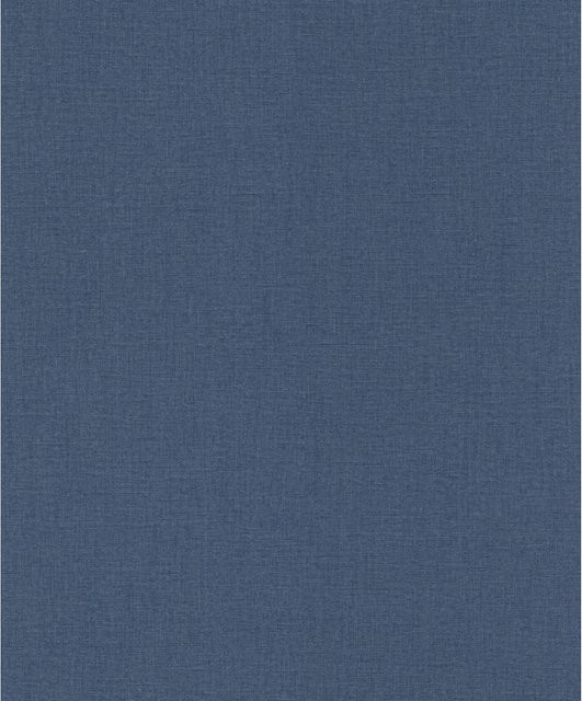 Rasch Vliestapete Florentine III 484762 Uni Dunkelblau, Breite: 53 cm, Länge: 1005 cm - Bild 1