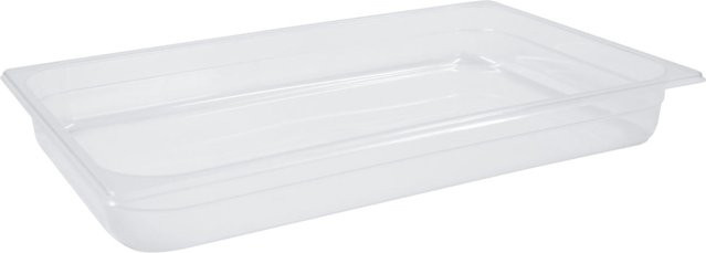 Schneider GN 1/1 Behälter aus Polypropylen, transparent, 9 l, Höhe: 6,5 cm - Bild 1
