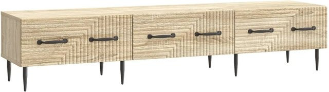 vidaXL TV-Schrank Sonoma-Eiche in Braun, Modernes Design für dein Wohnzimmer, B/T/H: 147 x 34,5 x 30 cm - Bild 1