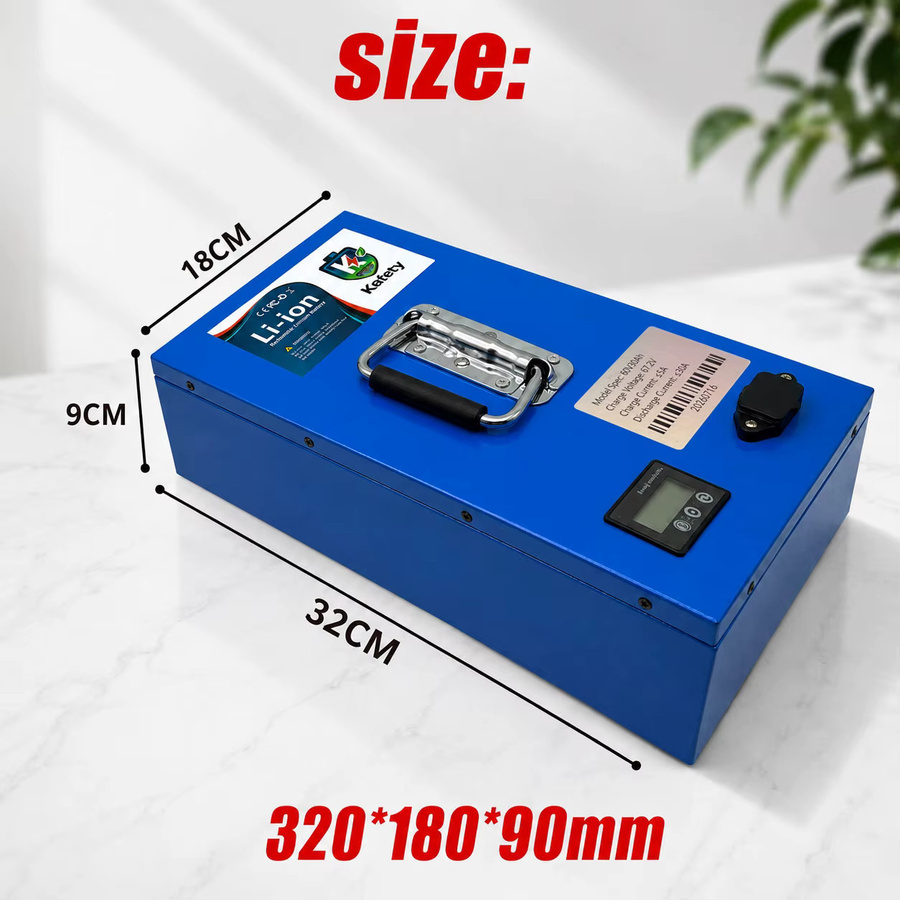 Lithium-Ionen-Akku-Pack 21700 für Motorrad, Elektrofahrzeuge und Dreiräder, 60V, Farbe: Blau - Bild 6