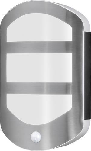OSRAM HOMELIGHTING ENDURA Style Plate LED-Außenwandleuchte mit Bewegungssensor aus Edelstahl in Silber und Dunkelgrau, 12,5W - Bild 1