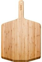Ooni Pizzaschieber und Servierbrett aus Bambus, braun, Durchmesser: 35,56 cm - Bild 1