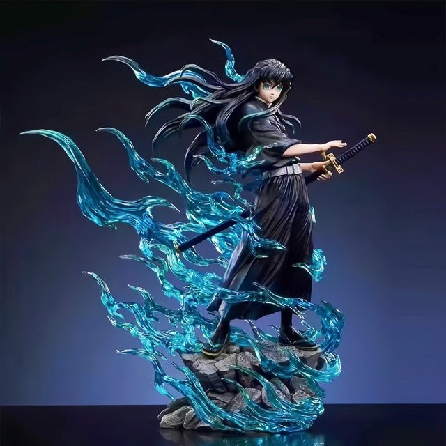 Bandai Demon Slayer Tokitou Muichirou, Actionfigur, 25 cm, Kunststoff - Bild 1