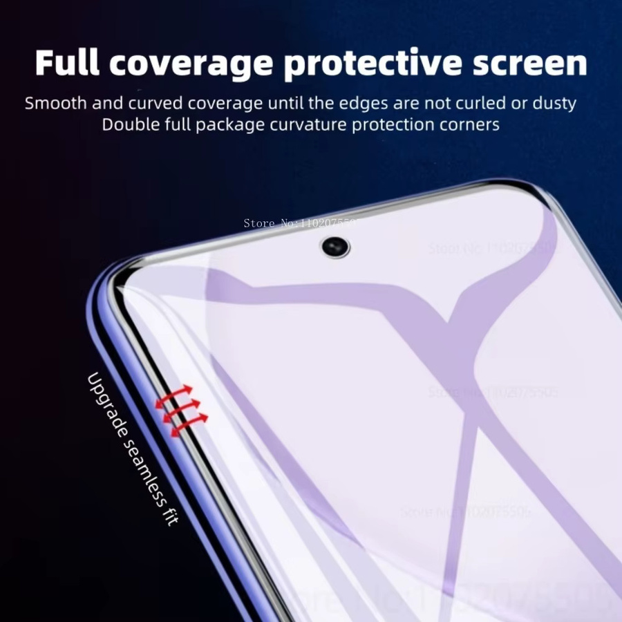 4er-Pack Xiaomi Hydrogel-Displayschutzfolien Transparent für Redmi Note 14 13 12 Pro Plus 14S 12S 11S 15C 15 4G 13C 12C 10A 9A - Bild 3