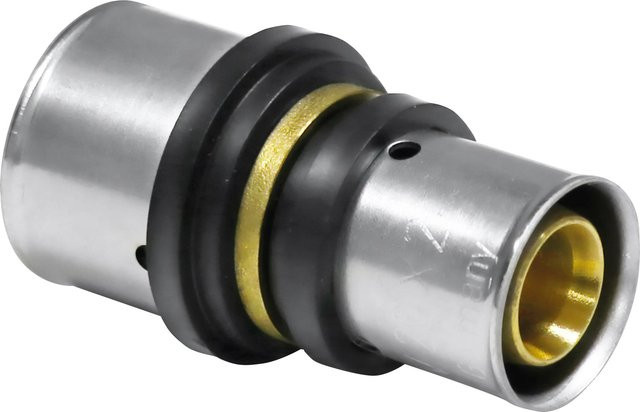 PIPETEC Press-Reduzierstück aus Messing 26 x 20 mm - Bild 1