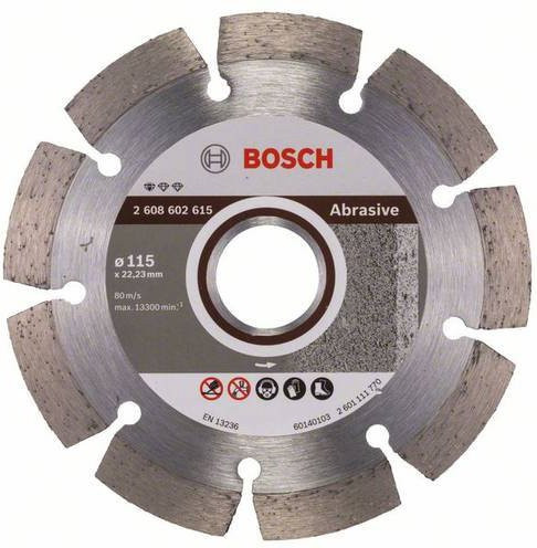 Bosch Diamanttrennscheibe Universal Silber Durchmesser: 115 mm - Bild 1