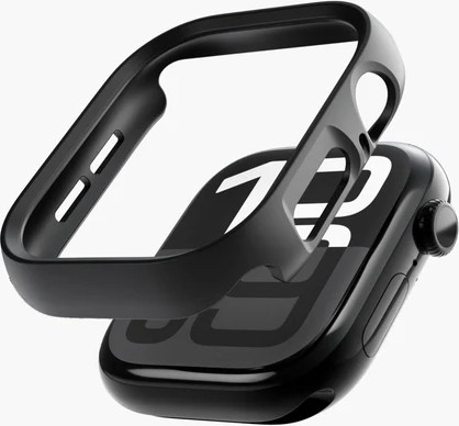 Vonmählen Bumper Case für Apple Watch SE3, 44 mm, Schwarz, Polycarbonat - Bild 1