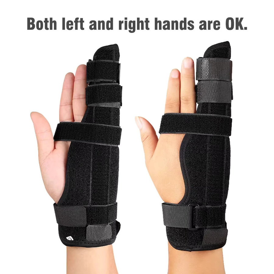 Einstellbare Finger Halter Schutz Klammer Arthritis Schiene Orthese - Bild 2
