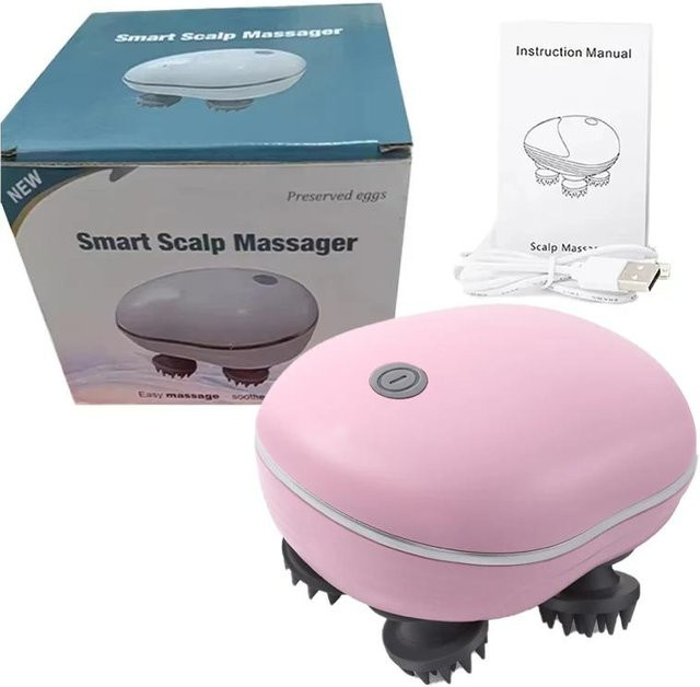 Binchi Health Technology Elektrisches Kopfmassagegerät, Rosa, Unisex - Bild 1