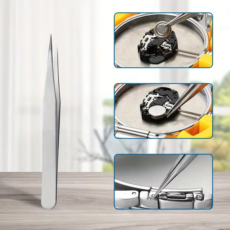DQG Uhrenwerkzeug-Set, Edelstahl, Weiß, Unisex - Bild 2