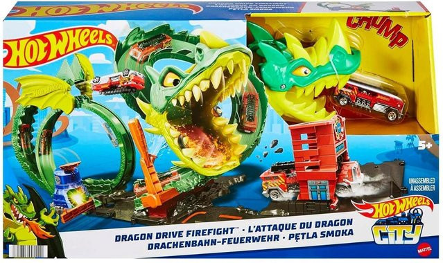 Hot Wheels Drachenangriff Spielset ab 3 Jahren bunt/mehrfarbig - Bild 1