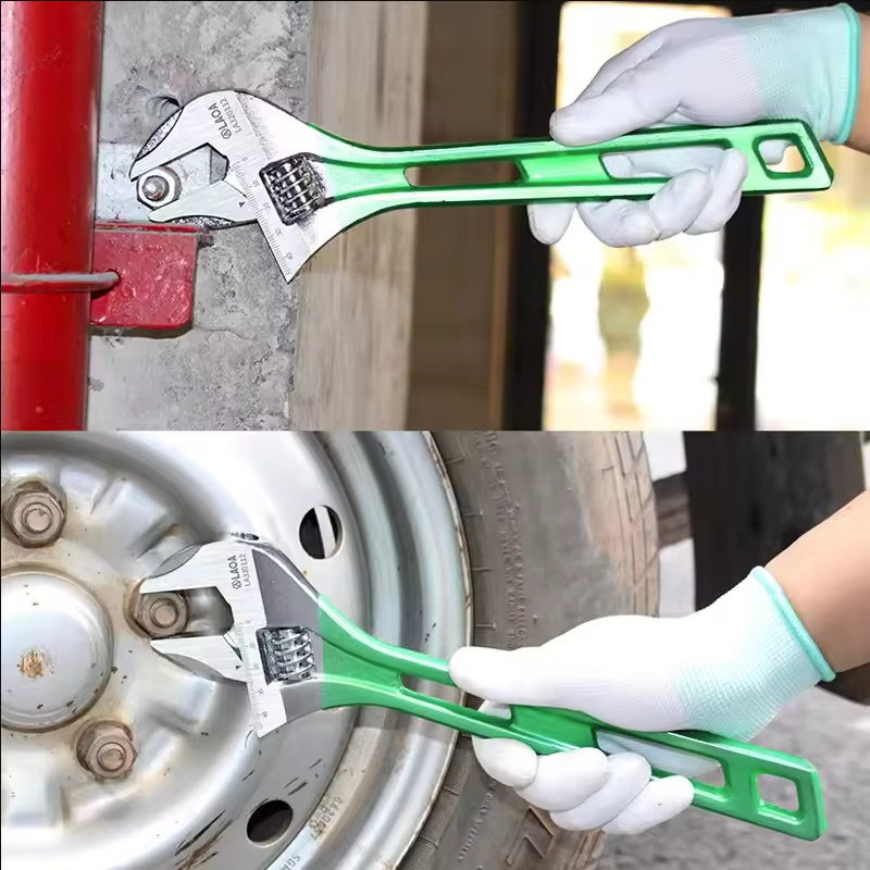 LAOA Multifunktionaler verstellbarer Rohrschlüssel für Sanitär-Reparaturen mit 6-12 Zoll Öffnung - Bild 5