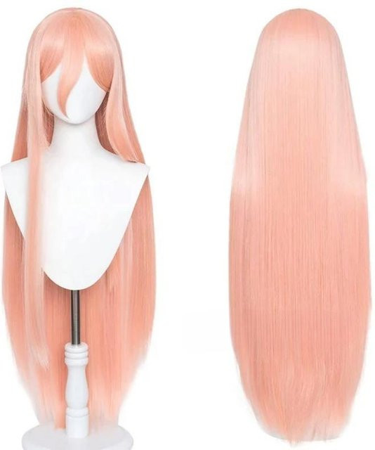 Maakima Cosplay Perücke, Orange Pink, Hitzebeständig, Synthetikhaar - Bild 1