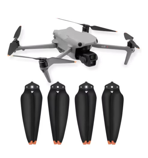 DJI Original Ersatzpropeller 8747F Schnellspanner TPU Wing Fan Blade für Air 3 und Air 3S Drohnen in Schwarz - Bild 4