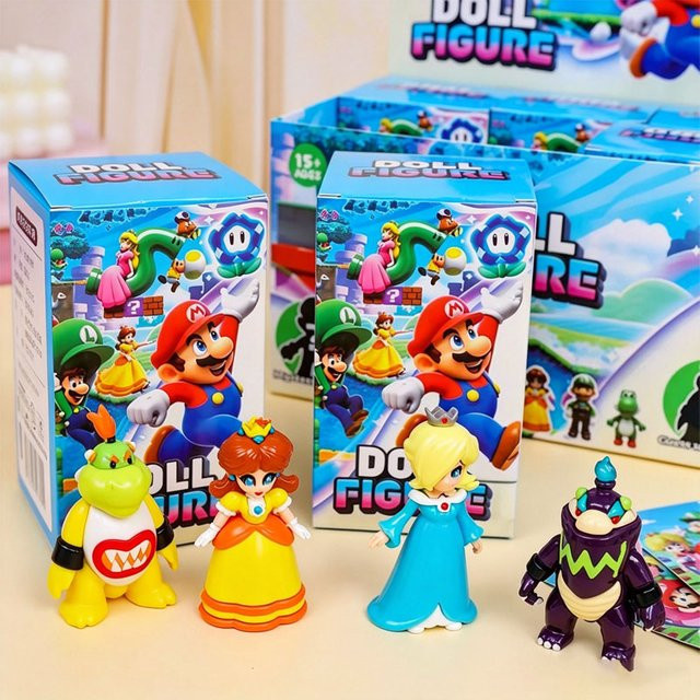 Bandai Super Mario Mario-Figur, Einzelfigur, Bunt / Mehrfarbig - Bild 1