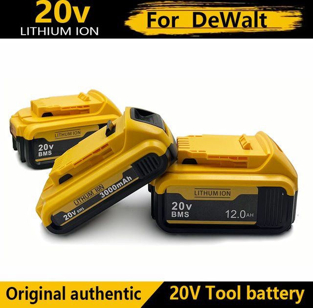 DeWalt 20V Lithium-Ionen-Akku 3Ah Gelb Ersatzakku für Elektrowerkzeuge DCB203 DCB206 DCB205 DCB204 DCB200 DCD805 - Bild 1