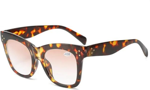 Yiran glasses Lesebrille Butterfly, Vollrand, Kunststoff, braun, Damen - Bild 1