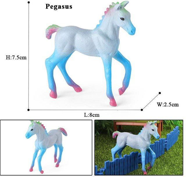 Oenux Mythical Elf Pegasus Märchen Fliegendes Pferd Actionfigur - Bild 1
