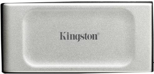 Kingston XS2000 Externe SSD 2TB USB 3.2 Gen 2x2 Silber - Bild 1