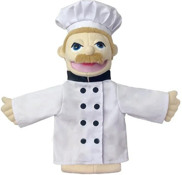 Yiran toy Simulation Cartoon Berufe Große Handpuppe Plüsch, ab 1 Jahr - Bild 1