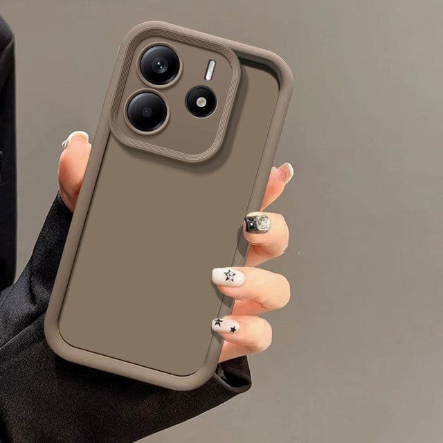 Stoßfeste Handyhülle mit matter Rückseite und Skin-Feel für Xiaomi Redmi Note 14 4G, Redmi Note 14 5G und Redmi Note 14 Pro 5G - Bild 1