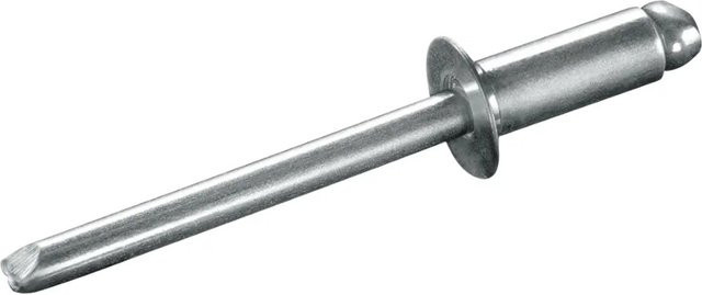 GOEBEL Blindnieten aus Edelstahl in Silber, Senkkopf nach ISO15980, Durchmesser: 4,8 mm, Länge: 10,0 mm - Bild 1