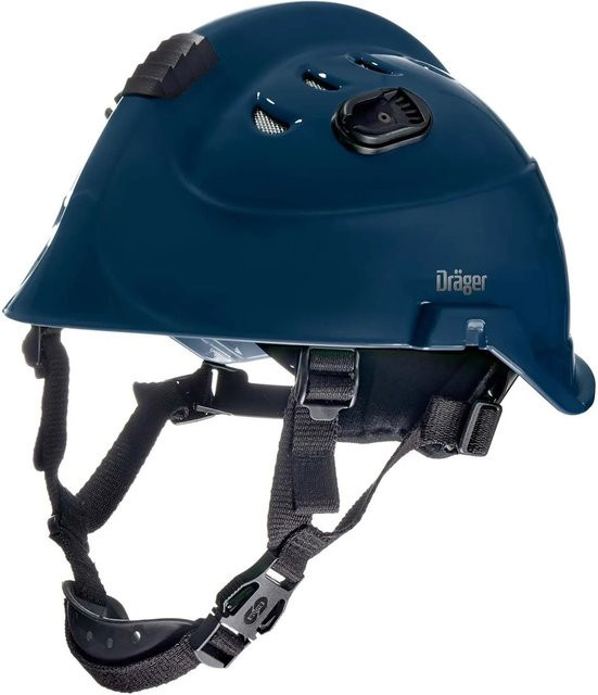 Dräger Schutzhelm Hps 3500 Sicherheitshelm aus Polyamid in Blau - Bild 1